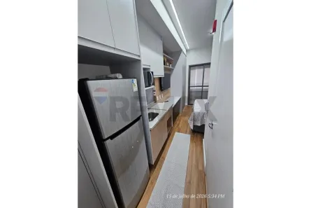 Apartamento com 1 Quarto para alugar, 24m² no Santo Amaro, São Paulo