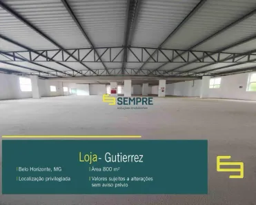 Ponto Comercial para alugar, 793m² no Gutierrez, Belo Horizonte