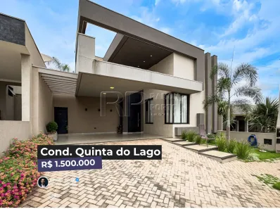 Casa de Condomínio com 3 Quartos à venda, 227m² no Quinta do Lago Residence, São José do Rio Preto