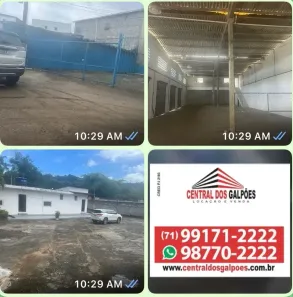 Galpão/Depósito/Armazém para alugar, 550m² no Porto Seco Pirajá, Salvador
