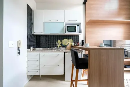 Flat com 1 Quarto à venda, 60m² no Cidade Monções, São Paulo