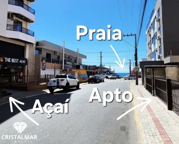 Apartamento com 1 Quarto à venda, 44m² no Bombas, Bombinhas