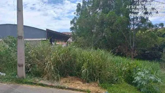 Lote/Terreno à venda, 200m² no , Paraguaçu