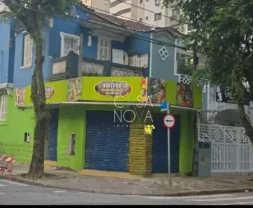 Imóvel Comercial com 3 Quartos para alugar, 200m² no Pompéia, Santos