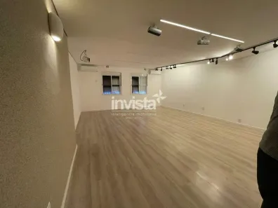 Sala Comercial para alugar, 40m² no Gonzaga, Santos