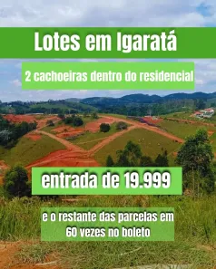 Lote/Terreno à venda, 600m² no Recanto das Águas, Igaratá