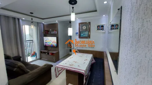 Apartamento com 3 Quartos à venda, 56m² no Cocaia, Guarulhos