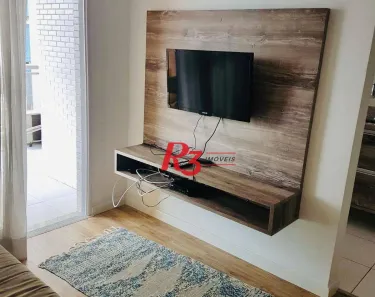 Apartamento com 1 Quarto para alugar, 48m² no Ponta da Praia, Santos
