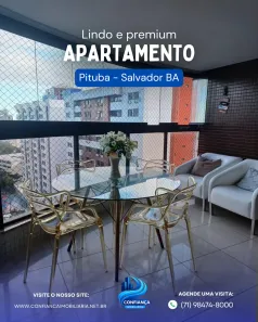 Apartamento com 3 Quartos à venda, 136m² no Pituba, Salvador