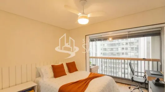 Apartamento com 1 Quarto à venda, 28m² no Brooklin Paulista, São Paulo