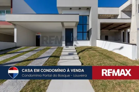 Casa de Condomínio com 3 Quartos à venda, 148m² no Portal do Bosque, Louveira