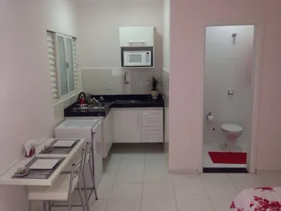 Apartamento com 1 Quarto para alugar, 24m² no Jardim Cidade Universitária I, Limeira