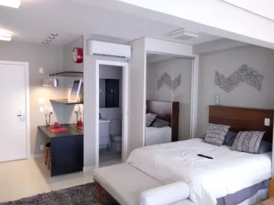 Apartamento com 1 Quarto para alugar, 35m² no Brooklin Paulista, São Paulo