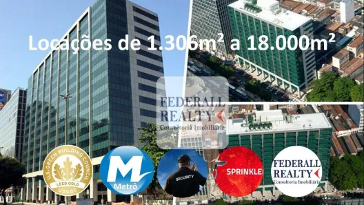 Sala Comercial para alugar, 1306m² no Centro, Rio de Janeiro
