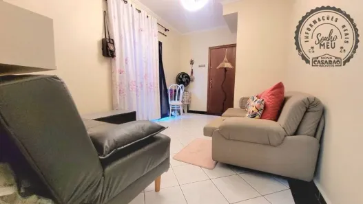 Apartamento com 1 Quarto à venda, 51m² no Guilhermina, Praia Grande