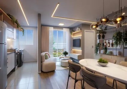 Apartamento com 2 Quartos à venda, 46m² no Ponta Negra, Natal