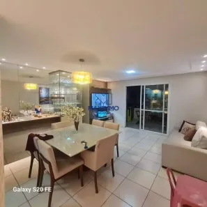 Apartamento com 3 Quartos para alugar, 89m² no Pitimbu, Natal