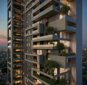 Apartamento com 3 Quartos à venda, 136m² no Graciosa - Orla 14, Palmas