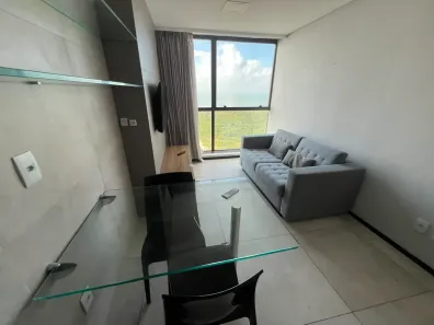 Apartamento com 1 Quarto para alugar, 35m² no Barra de Jangada, Jaboatão dos Guararapes