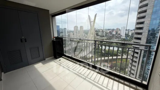Apartamento com 1 Quarto para alugar, 69m² no Cidade Monções, São Paulo