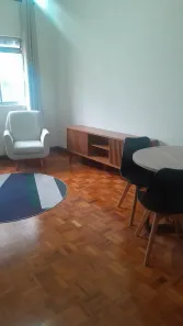 Apartamento com 2 Quartos para alugar, 58m² no Ponta da Praia, Santos