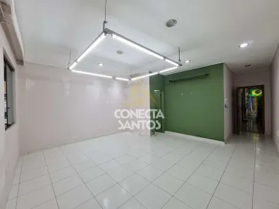 Sala Comercial para alugar, 25m² no Gonzaga, Santos