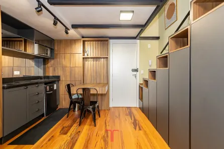 Apartamento com 1 Quarto para alugar, 32m² no Mossunguê, Curitiba