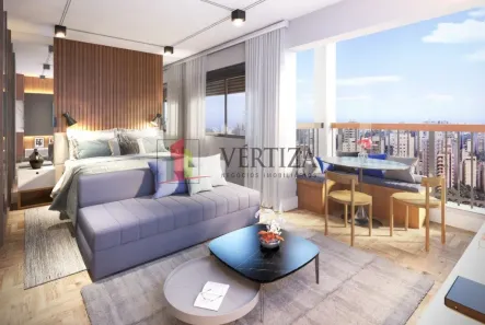 Apartamento com 1 Quarto à venda, 48m² no Vila Cordeiro, São Paulo