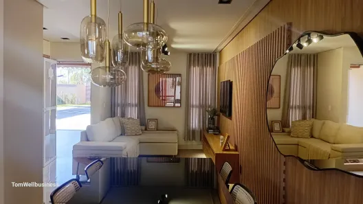 Casa de Condomínio com 3 Quartos à venda, 117m² no Sítios Santa Luzia, Aparecida de Goiânia