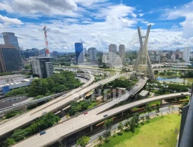 Apartamento com 1 Quarto para alugar, 63m² no Cidade Monções, São Paulo