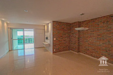Apartamento com 3 Quartos para alugar, 122m² no Barra da Tijuca, Rio de Janeiro