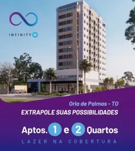 Apartamento com 1 Quarto à venda, 32m² no Graciosa - Orla 14, Palmas