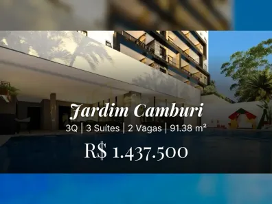 Apartamento com 3 Quartos à venda, 91m² no Jardim Camburi, Vitória