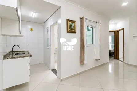Apartamento com 2 Quartos para alugar, 48m² no Jardim do Estádio, Santo André