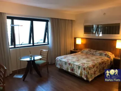 Flat com 1 Quarto para alugar, 30m² no Indianópolis, São Paulo