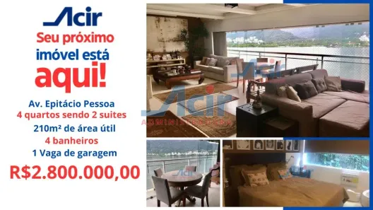 Apartamento com 4 Quartos à venda, 209m² no Ipanema, Rio de Janeiro