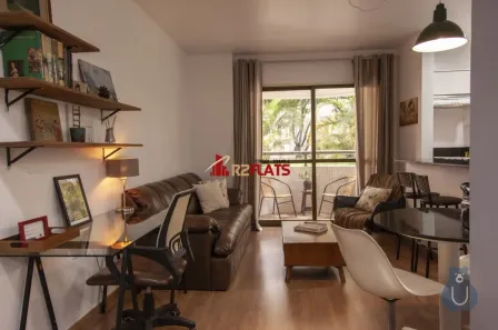 Flat com 1 Quarto para alugar, 48m² no Bela Vista, São Paulo
