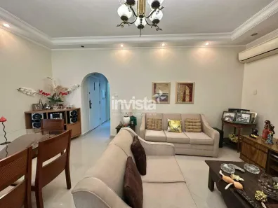 Apartamento com 3 Quartos à venda, 130m² no Boqueirão, Santos