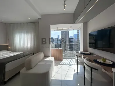 Apartamento com 1 Quarto para alugar, 24m² no Vila Olímpia, São Paulo