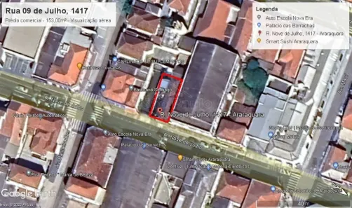 Prédio Comercial com 1 Quarto à venda, 142m² no Centro, Araraquara