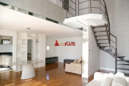 Flat com 1 Quarto para alugar, 103m² no Vila Nova Conceição, São Paulo