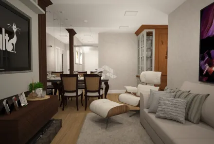 Apartamento com 1 Quarto à venda, 54m² no Lagos do Bosque, Gramado
