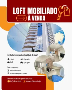 Apartamento com 1 Quarto à venda, 39m² no Fátima, Belém