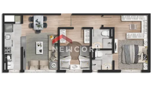 Apartamento com 2 Quartos à venda, 59m² no Auxiliadora, Porto Alegre