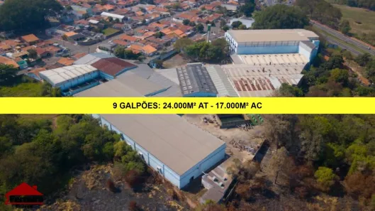 Galpão/Depósito/Armazém à venda, 17000m² no Jardim Fadel, Nova Odessa