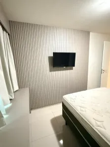 Apartamento com 1 Quarto para alugar, 50m² no Ponta do Farol, São Luís