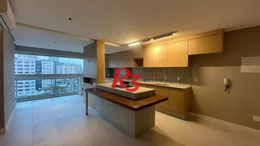 Apartamento com 1 Quarto para venda ou aluguel, 48m² no Ponta da Praia, Santos