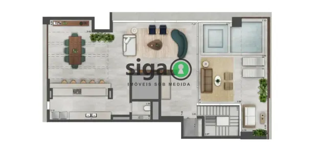 Cobertura com 4 Quartos à venda, 350m² no Vila Nova Conceição, São Paulo
