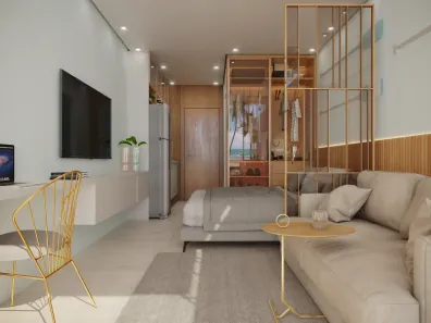 Apartamento com 1 Quarto à venda, 26m² no Tamandaré, Praia de Tamandaré