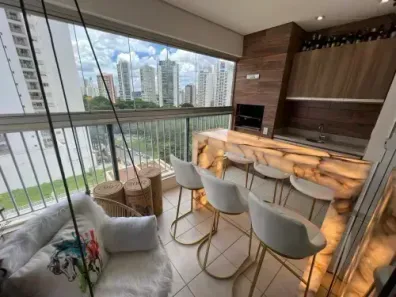 Apartamento com 3 Quartos para alugar, 89m² no Jardim Goiás, Goiânia